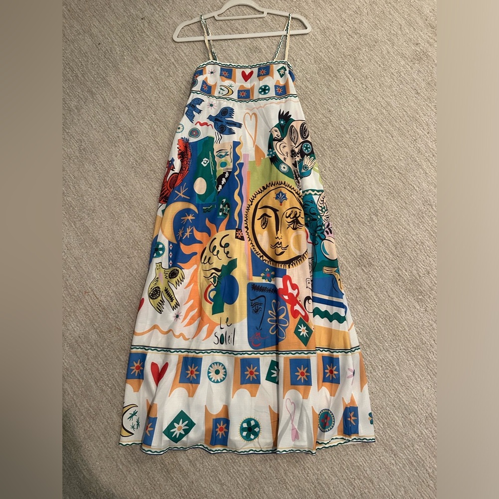 Boutique colorful maxi dress
